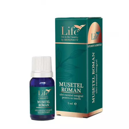 Whole Roman chamomile essential oil, 5 ml, Bionovativ